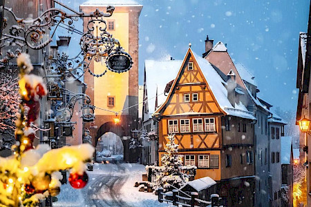 Bild 3-Tagesfahrt zum Weihnachtsmarkt Rothenburg ob der Taube Mit Dinkelsbühl und Bad Wimpfen