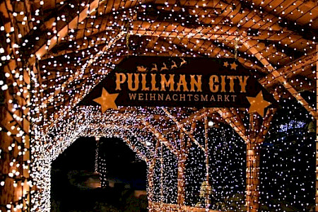 Bild Weihnachtsmarkt in der lebenden Westernstadt